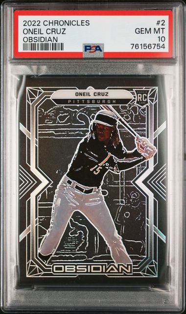 2022 Topps Update Black Gold #BG-20 Oneil Cruz Pirates RC