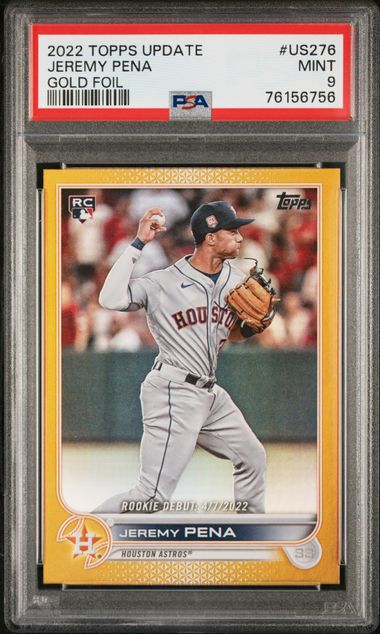 Houston Astros Jeremy Pena Rookie Card for Sale in Houston, TX