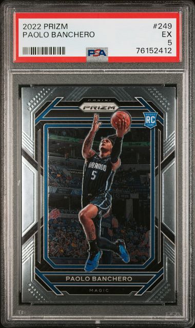 Paolo Banchero 2022 Panini Chronicles popular Draft Picks Basketball Spectra #2 Rookie