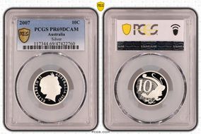 2007 10C Silver PR69DCAM