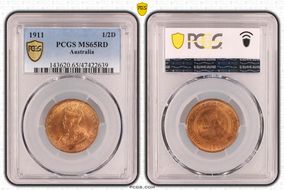 1911 1/2D MS65RD