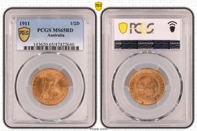 1911 1/2D MS65RD