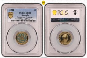 2022 $2 Socceroos Centenary MS65