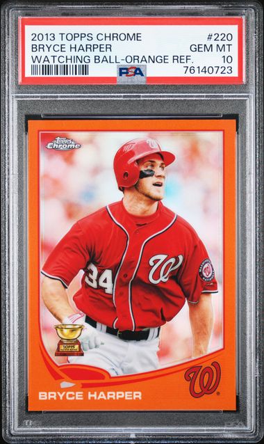Lot Detail - HOT! 2012 Topps Update Bryce Harper #US183 Rookie Card Graded  PSA 10 Gem Mint! His First Topps Update Rookie Card!