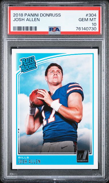 : 2021 Donruss #225 Josh Allen Buffalo Bills NFL