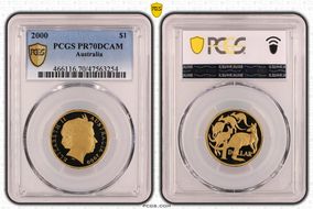 2000 $1 PR70DCAM