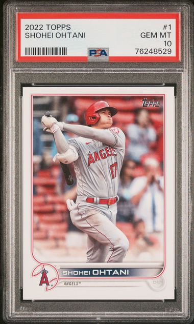 2022 Topps Throwback Thursday #80 Shohei Ohtani Rookie Card - PSA GEM MT 10  on Goldin Auctions