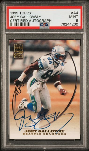 Joey Galloway Autographed Signed Seattle Seahawks Photo - Autographs