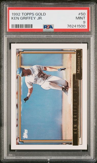 1992 Topps TOPPS GOLD Gold #50 Ken Griffey Jr. front