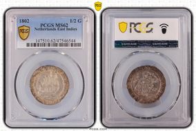 1802 1/2 G MS62