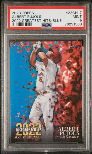  2023 Topps 2022 Greatest Hits #22GH-17 Albert Pujols