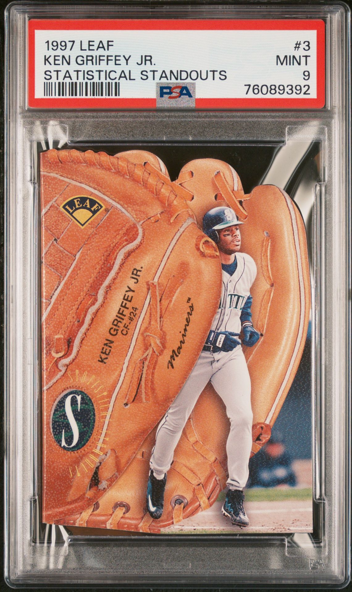 1997 Leaf #3 Ken Griffey Jr. front