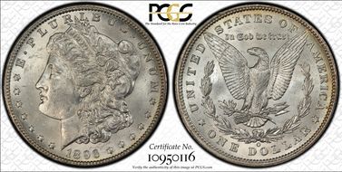 1896-O $1 MS62