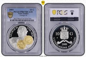 2001 10 G George III PR67DCAM