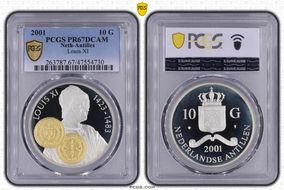 2001 10 G Louis XI PR67DCAM