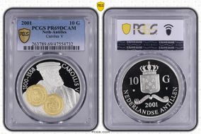 2001 10 G Carolus V PR69DCAM