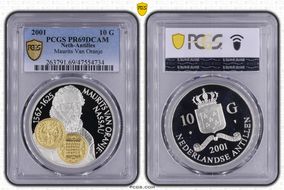 2001 10 G Maurits Van Oranje PR69DCAM