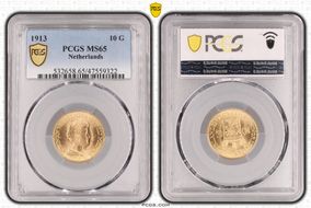 1913 10 G KM-149  Au MS65