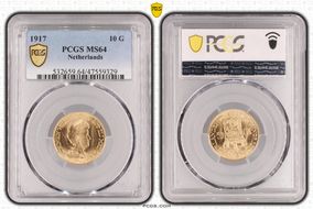 1917 10 G KM-149  Au MS64