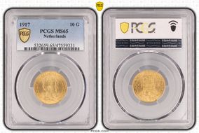 1917 10 G KM-149  Au MS65