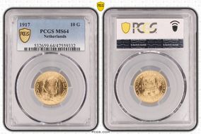 1917 10 G KM-149  Au MS64