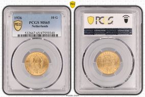 1926 10 G KM-162  Au MS65