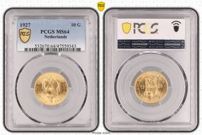 1927 10 G KM-162  Au MS64