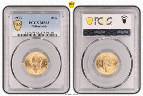 1933 10 G KM-162  Au MS63