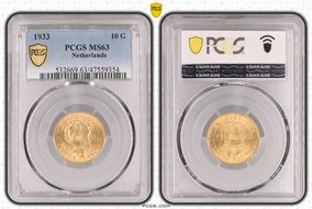 1933 10 G KM-162  Au MS63