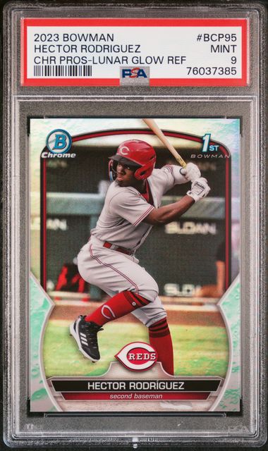 2023 Bowman Bowman Chrome Refractor #BCP95 Rodriguez front