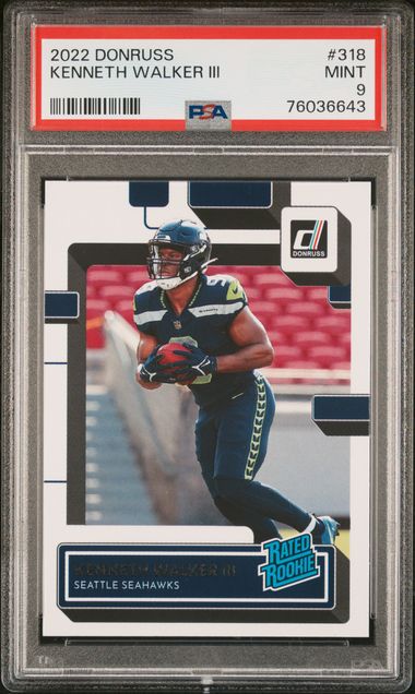 At Auction: 2021 Select Red Prizm Draft Selections Jersey Kenneth Gainwell  RC