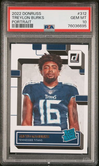 Skyy Moore 2022 Donruss Football: Rated Rookie Card No. 324 KC