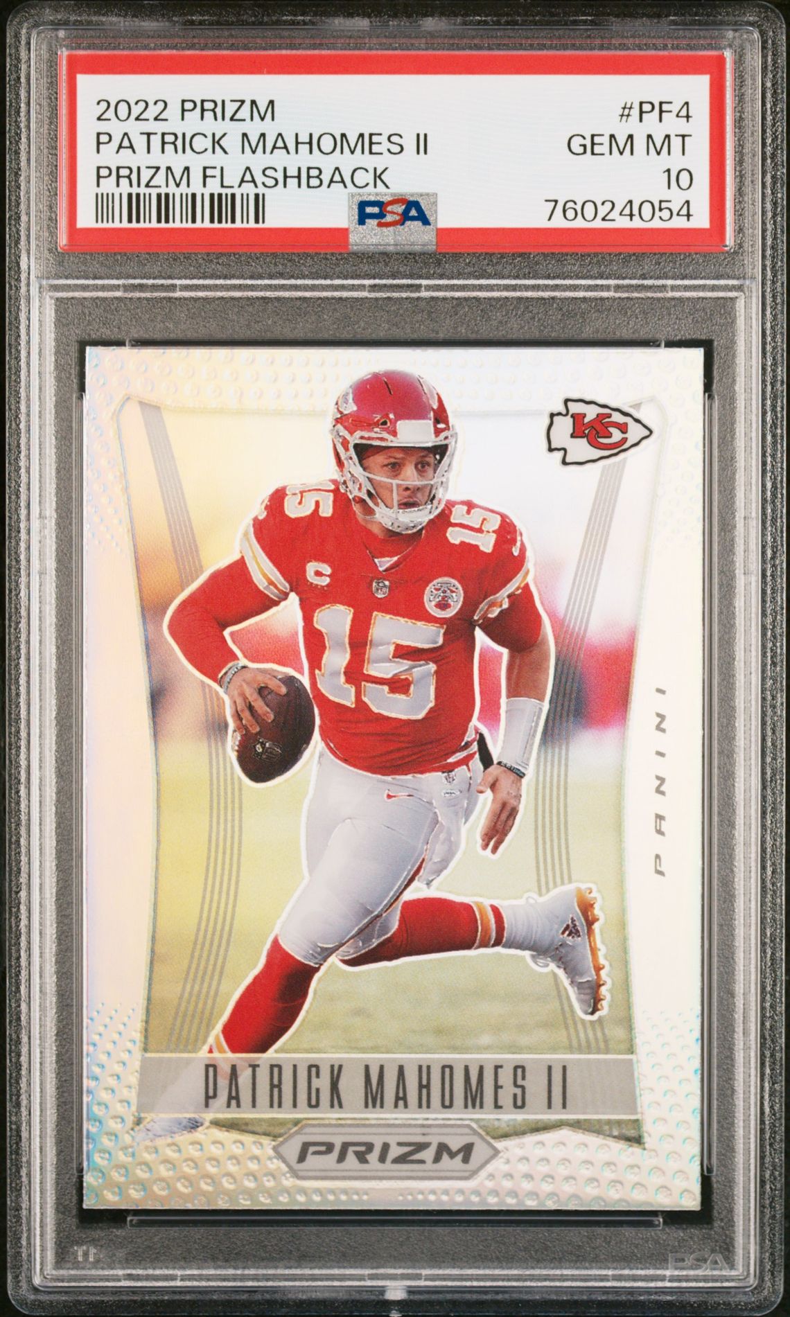 2022 Panini Prizm #PF4 Patrick Mahomes II front