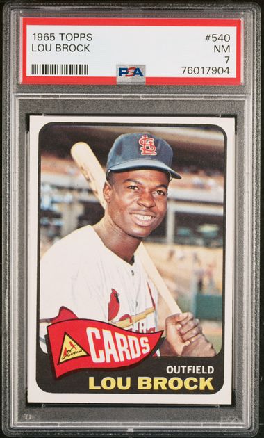 1969 Topps Lou Brock