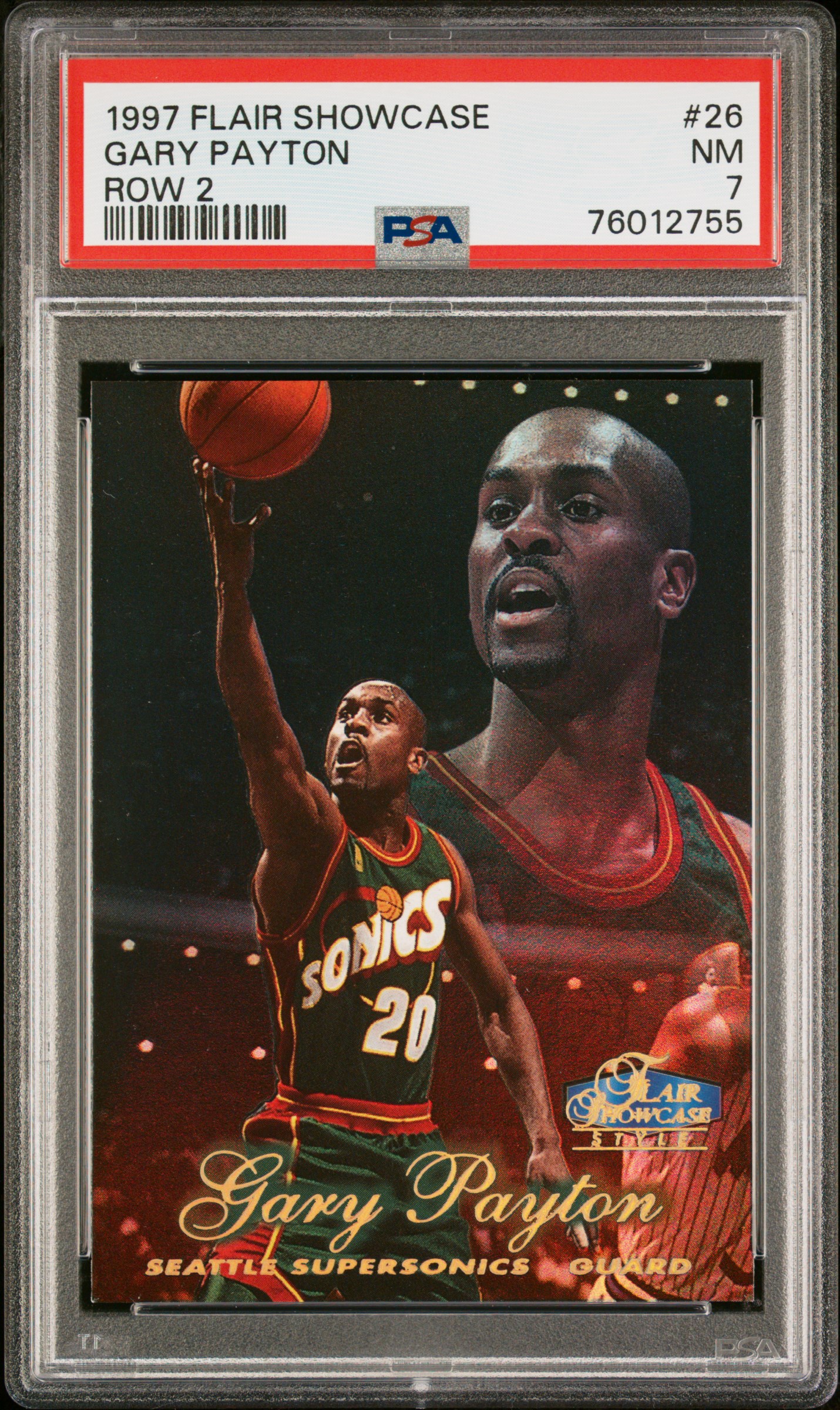 Basketball - 1997-98 Flair Showcase Row 2: natsturner Set Image 