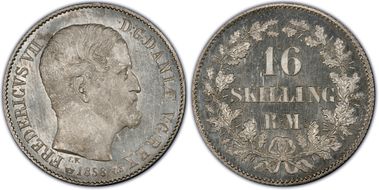 1858 FK/VS 16 SkRg MS65