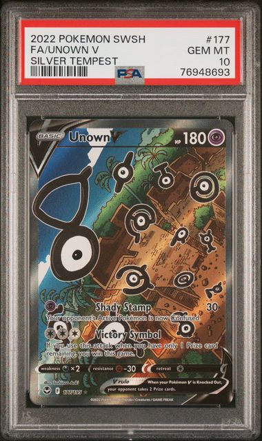 Unown V (Full Art)