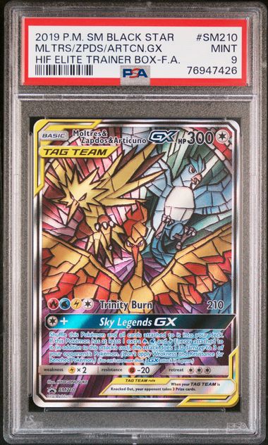 Moltres & Zapdos & Articuno GX (Full Art)