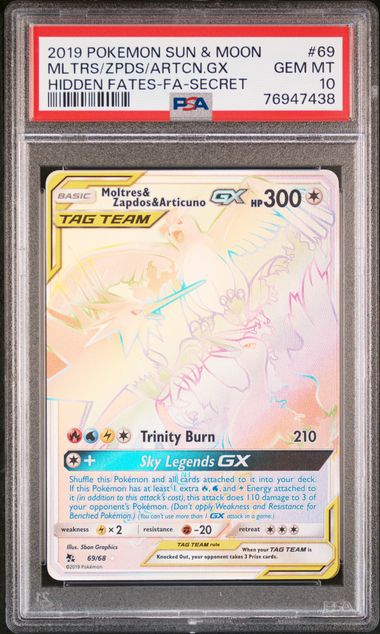 Articuno GX - PSA Graded Pokemon Cards - Pokemon