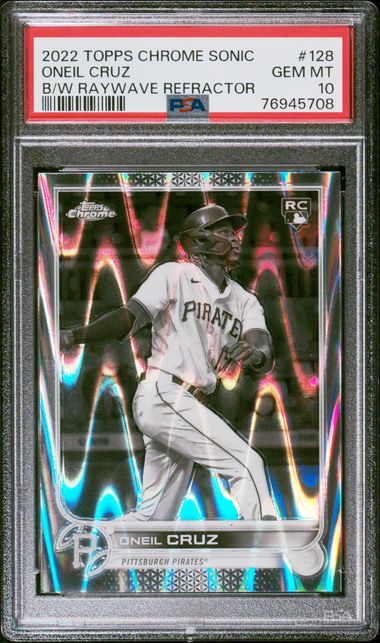 2022 Topps Chrome Sonic LARS NOOTBAAR Rookie #19 Black & White RayWave  Refractor