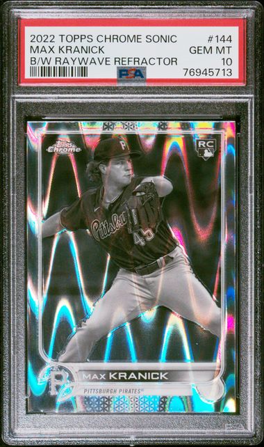  2022 Topps Chrome Sonic Edition Black/White RayWave