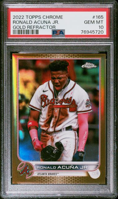 2018 Topps Stadium Club Autographs Ronald Acuna