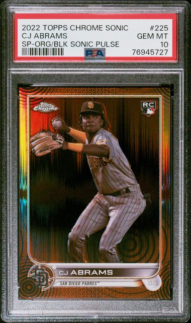 2022 Topps Update CJ Abrams RC San Diego Padres #US34