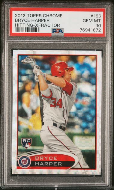 2012 Topps Bryce Harper Batting