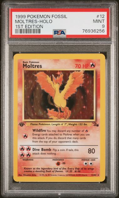 Moltres - Fossil Unlimited - Pokemon