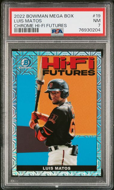 売上高ランキング topps bowman Luis Matos psa10 - トレーディングカード