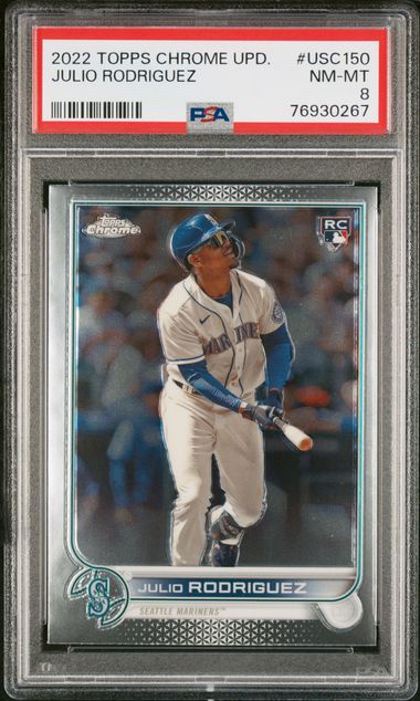 2022 Topps Update #US44 Julio Rodriguez Rookie Card – PSA GEM MT 10 on  Goldin Auctions