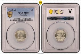 1945(m) 6D MS66