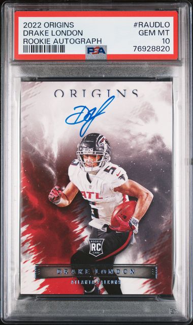 Mac Jones Autographed 2021 Panini Origins Rookie Card #105 New