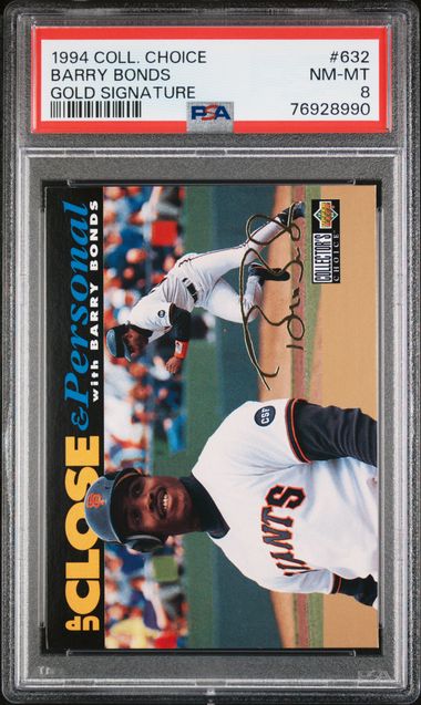 Barry Bonds 90's LOT popular GEMS